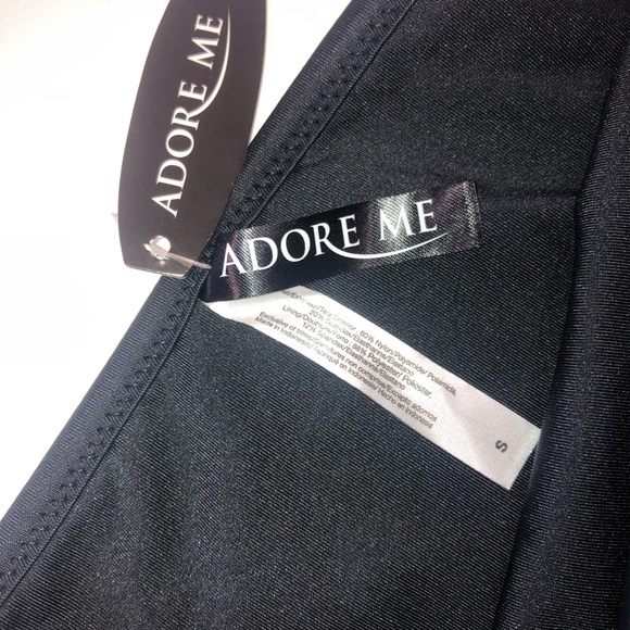 NWT Adore Me Bikini Bottoms woman’s Black Size Small - Picture 4 of 8